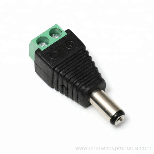 2-pin CCTV Camera Magnetic DC Connector 5.5 2.1mm